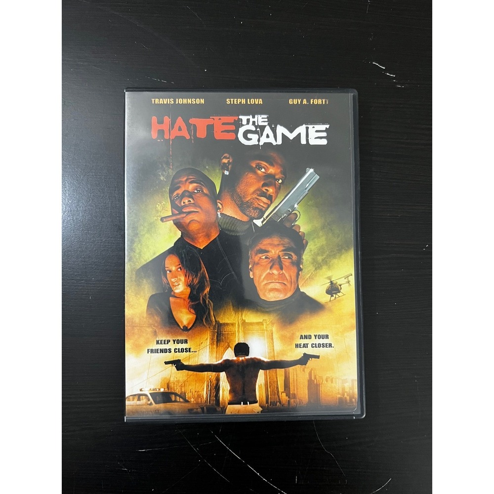 The Hate Game DVD 2006 Travis Johnson Steph Lova Urban Crime Drama Movie